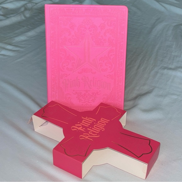 Jeffree Star Cosmetics Pink Religion Limited Edition eyeshadow palette NWT. - Picture 7 of 8